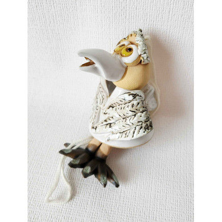 Crow – Handmade Ceramic Bell