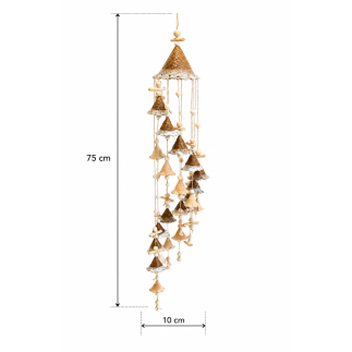 Hanging Clay Decoration – Boho Style Wind Chime