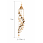 Hanging Clay Decoration – Boho Style Wind Chime Hanging Clay Decoration – Boho Style Wind Chime