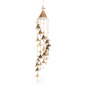 Hanging Clay Decoration – Boho Style Wind Chime Hanging Clay Decoration – Boho Style Wind Chime