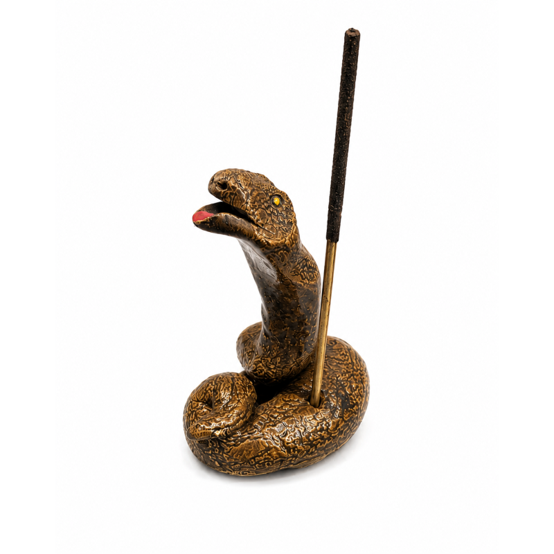 Ceramic Snake Incense Holder – Handmade Decoration Ceramic Snake Incense Holder – Handmade Decoration