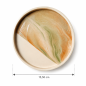 Handmade White Clay Dish Set, 3 pcs