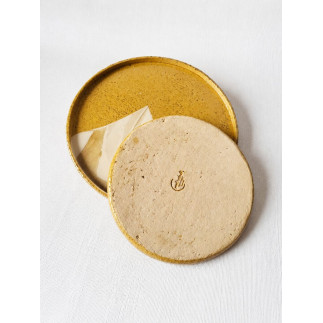 Handmade Chamotte Dish Set, 2 pcs