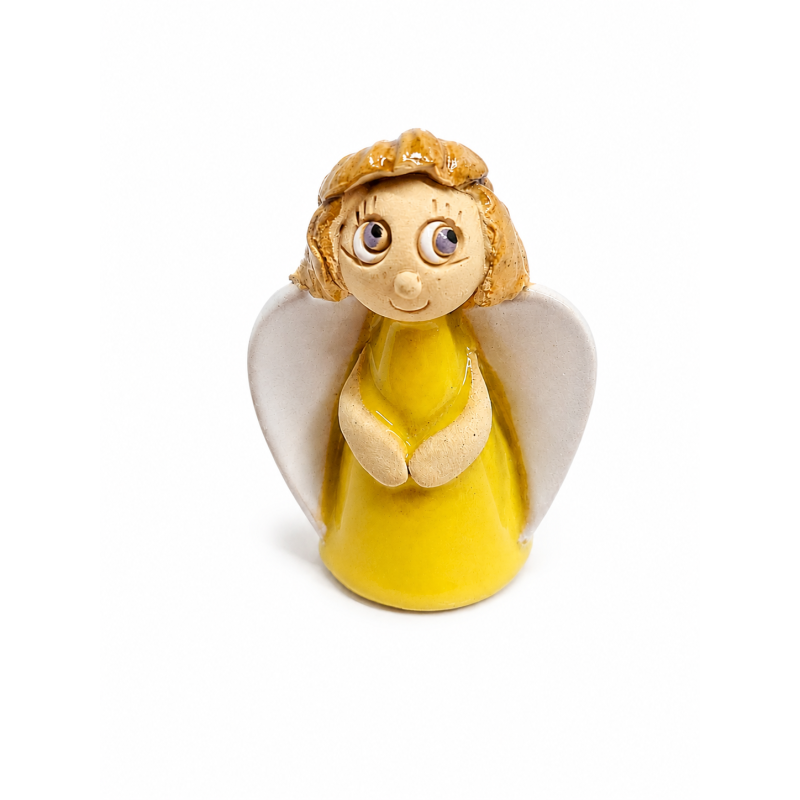 Colorful Handmade Ceramic Angel Figurine – molinuke.lt