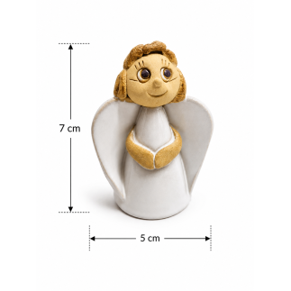Colorful Handmade Ceramic Angel Figurine – molinuke.lt